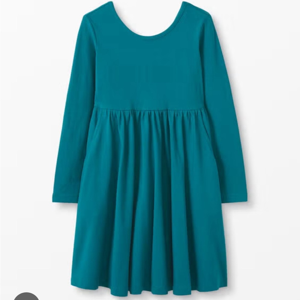 Hanna Anderson velour twirl dress.  Girls size 10